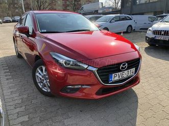 mazda 3 sport 1.5 d attraction magyar. szervizkönyv. navi. led. ülés és kormányfűtés