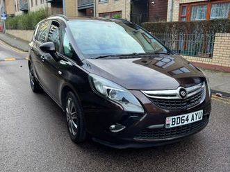vauxhall, zafira tourer mpv, 2014, manual, 1364 (cc), 5 doors, 7 seater