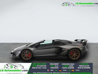 lamborghini aventador roadster svj 6.5 v12 770