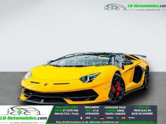 lamborghini aventador roadster svj 6.5 v12 770