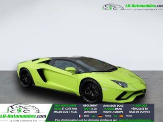 lamborghini aventador roadster s 6.5 v12 740