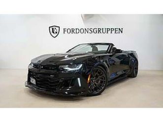 chevrolet camaro zl1 cab v8 kompressor 659hk / recaro / se spec