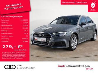 sportback s line 1.5 tfsi led navi gra