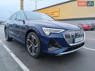 audi e-tron sportback 2021