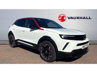 2022 vauxhall mokka 1.2 turbo sri premium 5dr