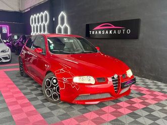 alfa romeo 147 gta 3.2l 250 ch ~ sellerie cuir ~ régulateur de vitesse ~ boîte automatique