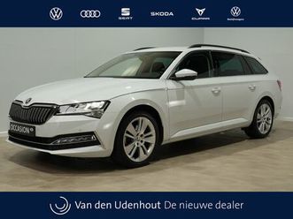 skoda superb combi - 1.4 tsi iv 204pk phev business edition plus trekhaak camera 18