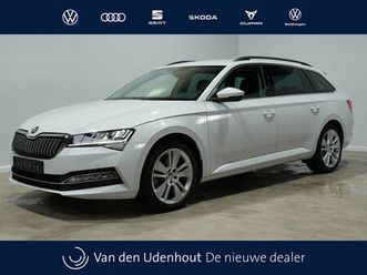 skoda superb combi - 1.4 tsi iv 204pk phev business edition plus trekhaak camera navigatie stoelverwarming carp