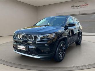 jeep compass 1.3 turbo t4 190 cv phev at6 4xe limi