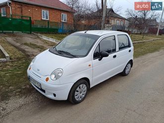 daewoo matiz 2008