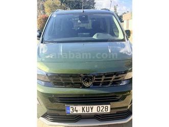 sahibinden peugeot rifter 1.5 bluehdi gt 2024 model i̇stanbul 13.000 km yeşil - 38838177 | arabam.com