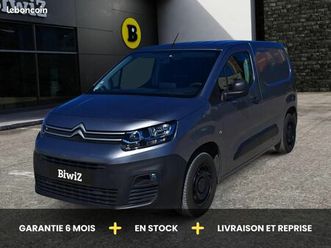 citroën berlingo vu generation-ii fourgon 1.6 bluehdi 100 ch club /tva récupérable/1 ère main/rad...
