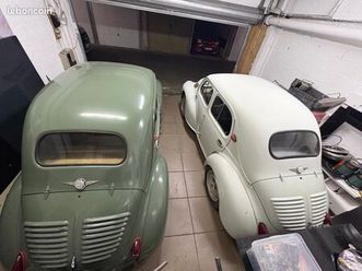 lot de 2 renault 4cv
