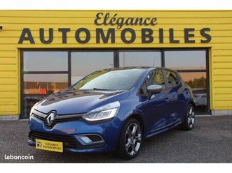renault clio iv 0.9 tce 90 ch gt line/gps/camera/sieges chauffants