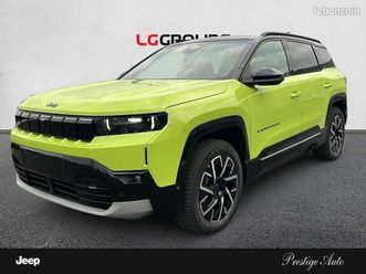 jeep compass electrique 213ch 157kw first edition