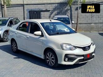 toyota etios platinum sed. 1.5 flex 16v 4p aut. 2017