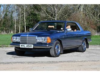 1982 mercedes-benz (c123) 280 ce coupe