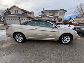 2008 chrysler sebring convertible touring 2.7 l