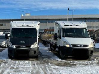 se vand 2 ansambluri iveco daily + 2 platforme wiola 8,5 m an fab 2024 pitesti