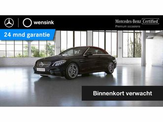 mercedes-benz c-klasse cabrio 200 sport edition