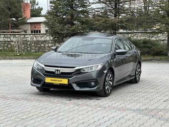 galeriden honda civic 1.6i vtec elegance 2017 model kütahya 33.000 km füme - 38863827 | arabam.com
