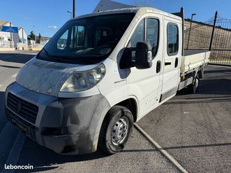 fiat ducato 2.2 mjtd 100 chx chassis plateau alu double cabine