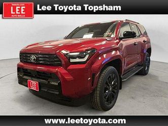 new 2026 toyota 4runner hybrid platinum