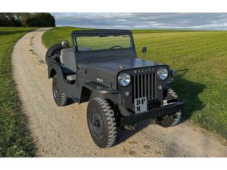 willys jeep cj-3b, bj 1956, mfk, veteranenzulassung