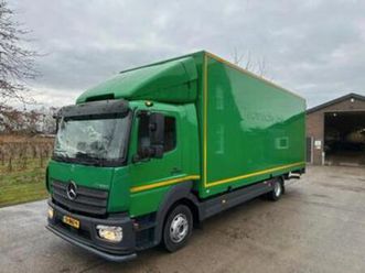mercedes-benz atego 1018, / nl truck / 10t / new tacho / box+lift+side door / airco