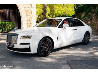rolls-royce ghost v12 6.6 600 black badge