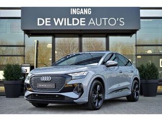 audi q4 sportback e-tron - 35 s-line competition pano rs-seats camera head-up