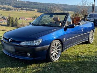 peugeot 306 cabriolet 2.0 16v – cuir neuf sellier – suivi complet – distribution ok