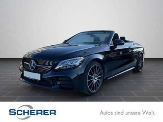 mercedes-benz c 220 c 220d cabriolet amg line burmester