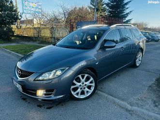 mazda 6 sportkombi 2.0 cd te bőr+friss műszaki+...