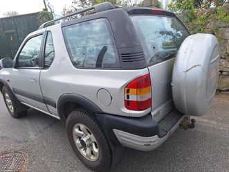 opel frontera 2.2 dti rs 4x4 sport abril/99