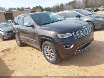 jeep grand cherokee 2017 jeep grand cherokee overland 4x4