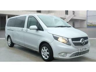 2017 mercedes-benz vito 2.1 114 cdi bluetec 9 seater pro tourer rwd l3 euro 6 mpv diesel manual
