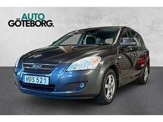 kia ceed cee'd 1.6 cvvt ex välservad besiktigad