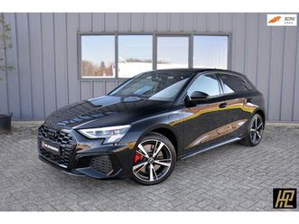 audi a3 sportback 45 tfsi e 245pk s edition competition * rs zetels * kruisgestikt alcantara/leer * 18