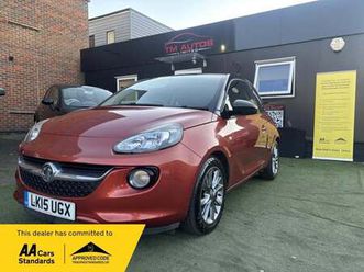 2015 vauxhall adam 1.2 ecoflex 16v jam euro 5 (start/stop) 3dr petrol