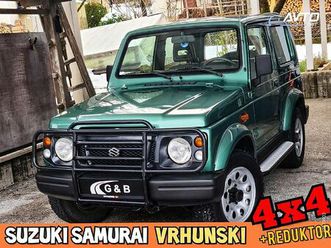 suzuki samurai • 4x4 + reduktor •• vrhunskii ••