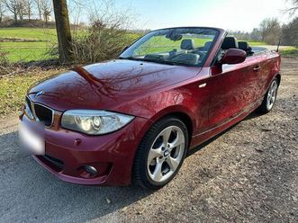 bmw 118i lci facelift cabrio shadow line navi prof. xenon