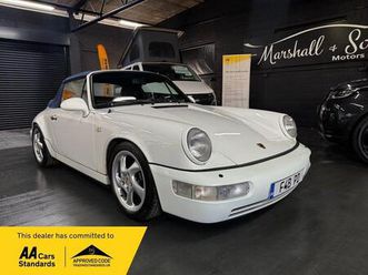 porsche 964 carrea 2 3.6l tip covertible 250 bhp