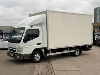 mitsubishi canter - 3c15 3.0 di 335, elek-laadklep, bakwagen/meubeldak, dubbel lucht, 3-persoons, 152.509 km n