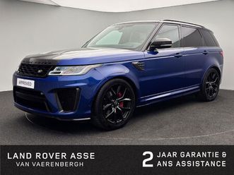 land rover range rover sport p575 svr carbon edition awd auto. 22my