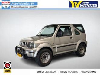 suzuki jimny, 1.3 jlx 4wd | cabrio hardtop | trekhaak