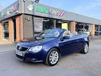 2009 volkswagen eos 2.0td se (138bhp)