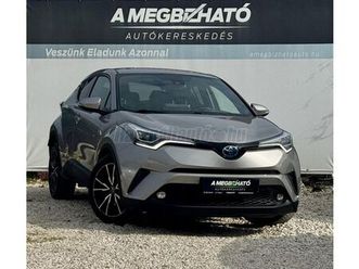 toyota c-hr 1.8 hybrid executive led e-cvt 127e km. friss szerviz. garancia