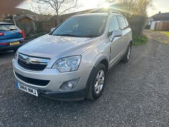 vauxhall antara se 2014