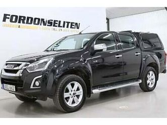 isuzu d-max crew cab 1.9 4wd d-värmare b-kamera drag eu6 moms 163hk